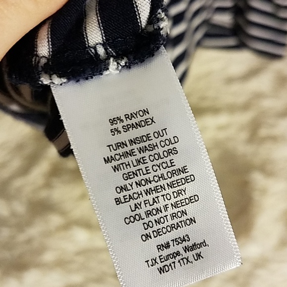 Cynthia Rowley Navy Striped Tank - Picture 6 of 6